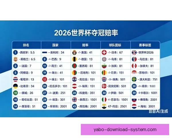 世界杯精彩赛事在线竞猜平台实时比分赔率全解析